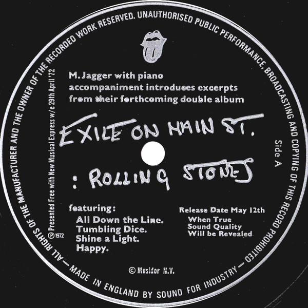 The Rolling Stones, Curved Air, Fanny  - Untitled