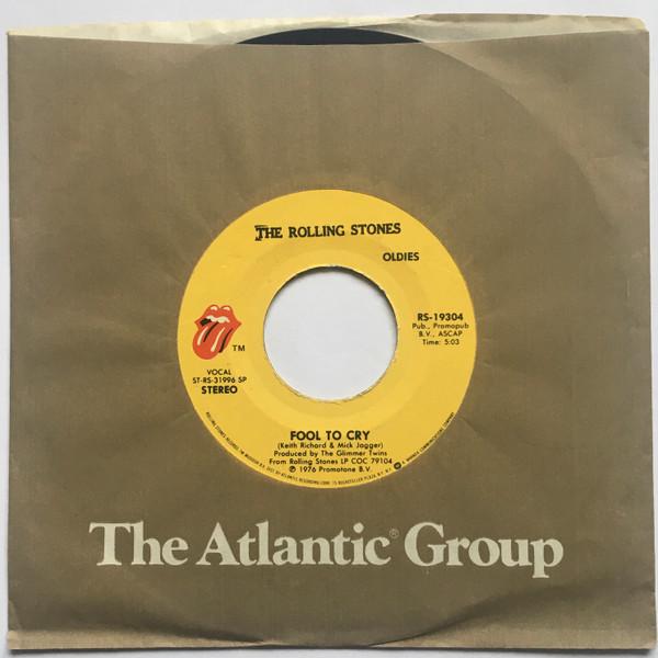 The Rolling Stones - Fool To Cry / Hot Stuff