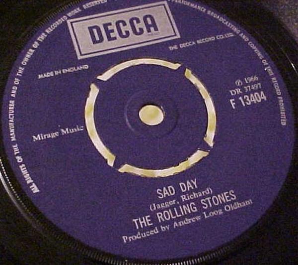 The Rolling Stones - Sad Day / You Can't Always Get What You Want