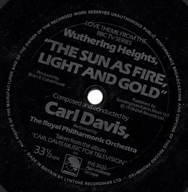The Royal Philharmonic Orchestra, Carl Davis (5) - The Sun As Fire, Light And Gold