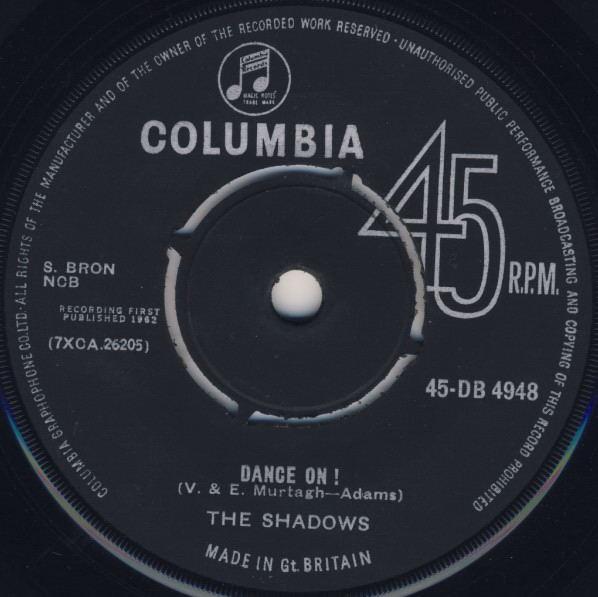 The Shadows - Dance On !