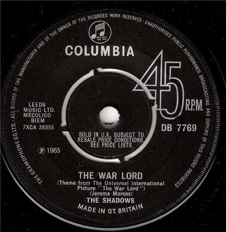 The Shadows - The War Lord