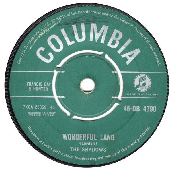 The Shadows - Wonderful Land