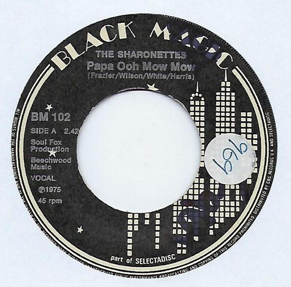 The Sharonettes - Papa Ooh Mow Mow