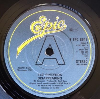 The Sinceros - Disappearing