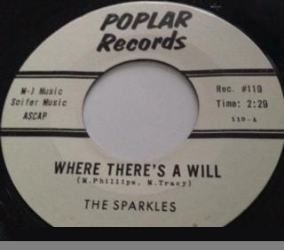 The Sparkles (6) - Where There's A Will / We Got It
