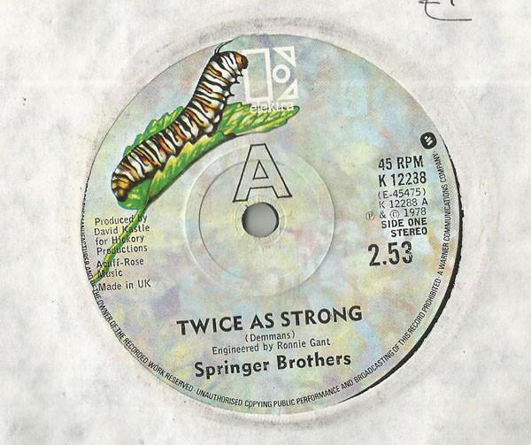 The Springer Brothers - Twice As Strong