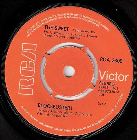 The Sweet - Blockbuster !