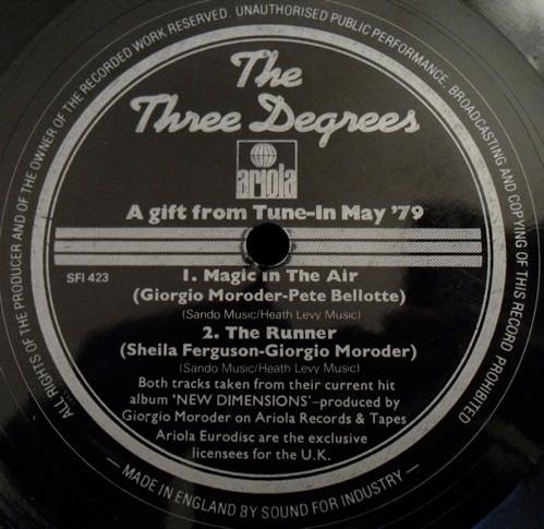 The Three Degrees - A Gift From Tune-In May '79