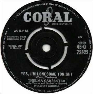 Thelma Carpenter - Yes, I'm Lonesome Tonight