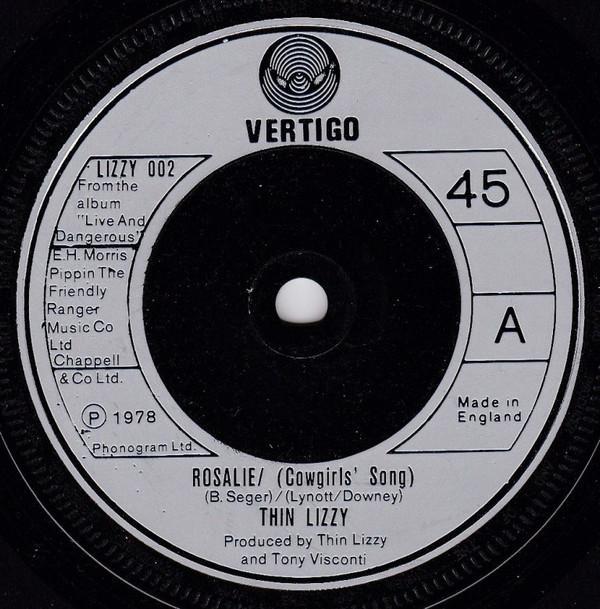 Thin Lizzy - Rosalie/ (Cowgirls' Song)