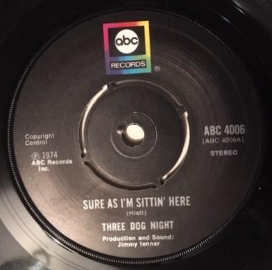 Three Dog Night - Sure As I'm Sittin' Here