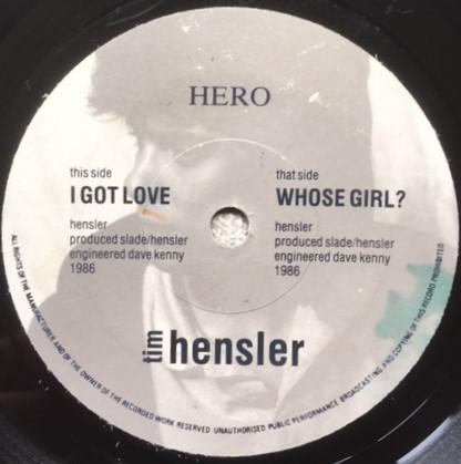 Tim Hensler - I Got Love