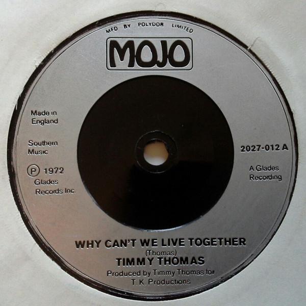 Timmy Thomas - Why Can't We Live Together