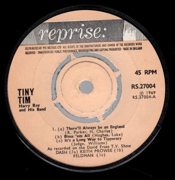 Tiny Tim, Harry Roy And His Orchestra - There'll Always Be An England