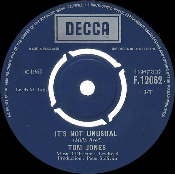 Tom Jones - It's Not Unusual
