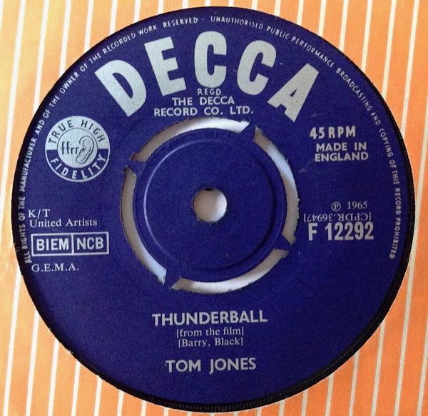 Tom Jones - Thunderball