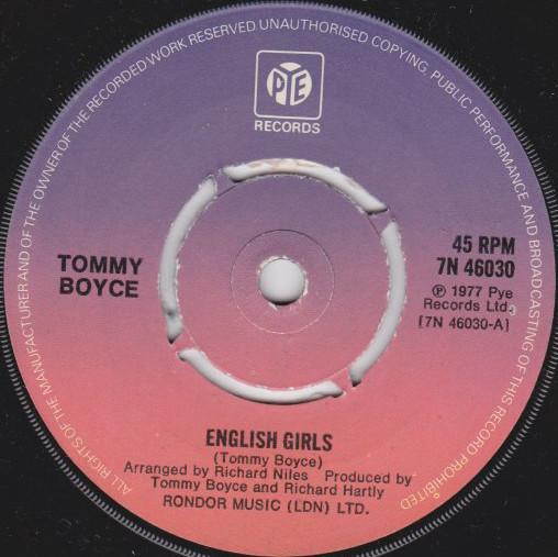 Tommy Boyce - English Girls
