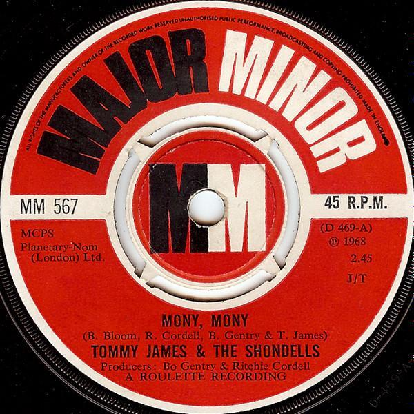 Tommy James & The Shondells - Mony, Mony