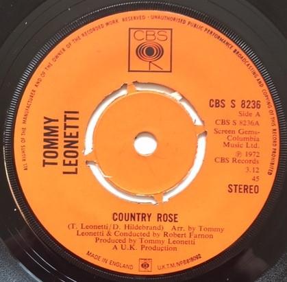 Tommy Leonetti - Country Rose