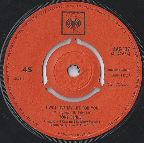 Tony Bennett - I Will Live My Life For You