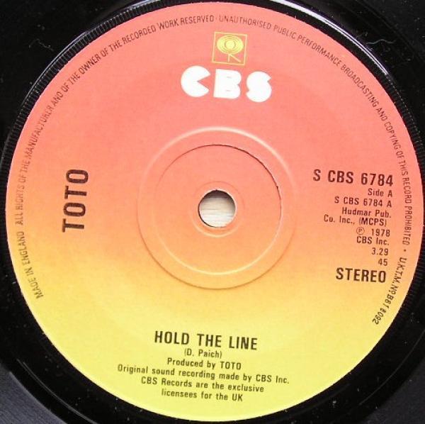 Toto - Hold The Line