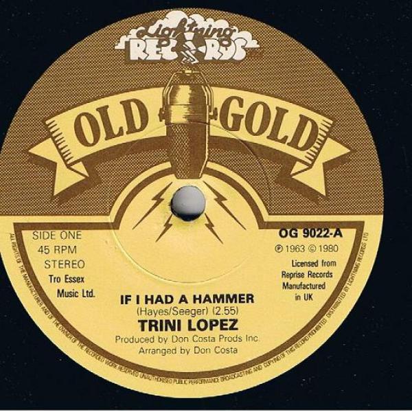 Trini Lopez - If I Had A Hammer