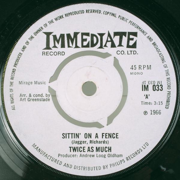 Twice As Much - Sittin' On A Fence