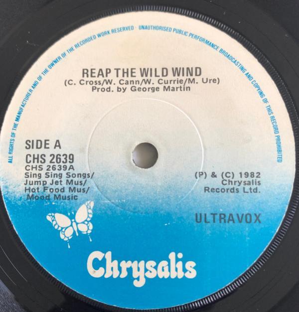 Ultravox - Reap The Wild Wind