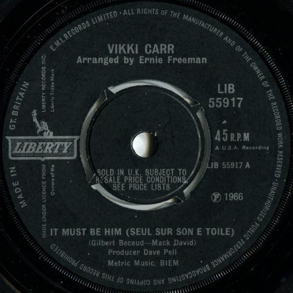 Vikki Carr - It Must Be Him (Seul Sur Son E Toile)