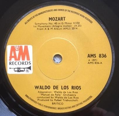 Waldo De Los Rios - Mozart Symphony No. 40 In G Minor