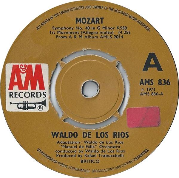 Waldo De Los Rios - Mozart Symphony No. 40 In G Minor K550