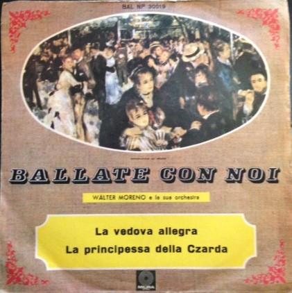 Walter Moreno E La Sua Orchestra - La Vedova Allegra