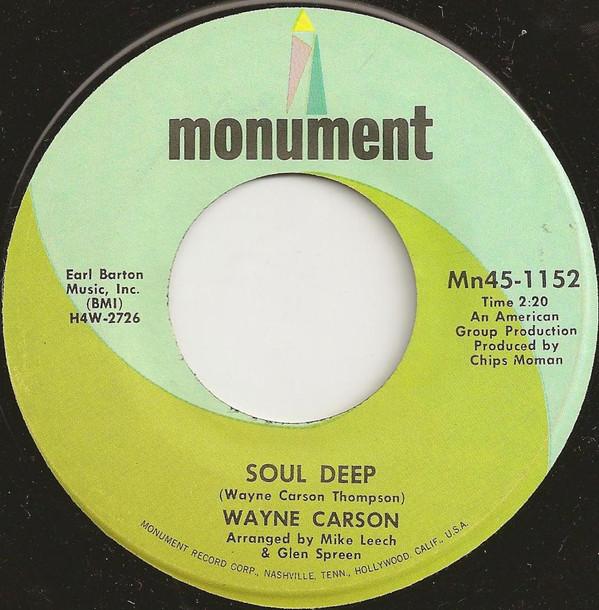 Wayne Carson - Soul Deep