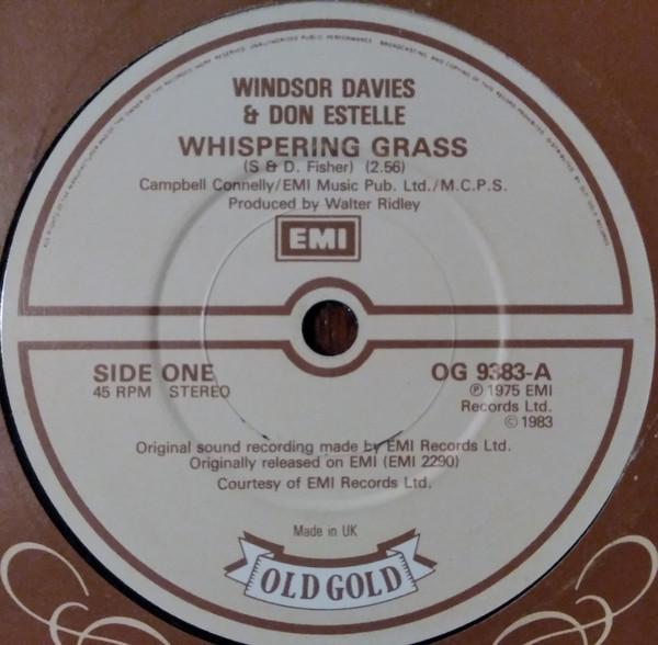 Windsor Davies, Don Estelle, Clive Dunn - Whispering Grass / Grandad