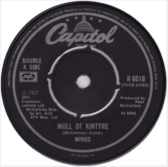 Wings  - Mull Of Kintyre / Girls' School
