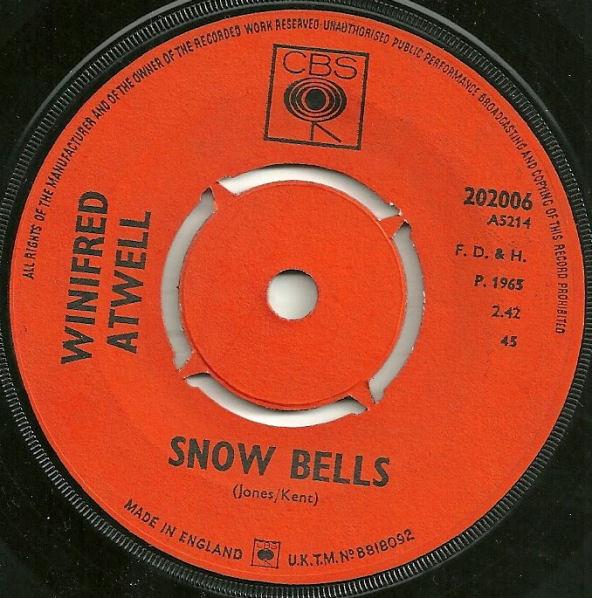Winifred Atwell - Snow Bells / Flea-Market Of Paris